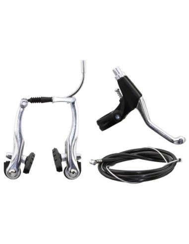 Alloy Rear V-Brake W/Lever 408 Chrome.